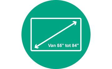 verschillende formaten van touchscreen