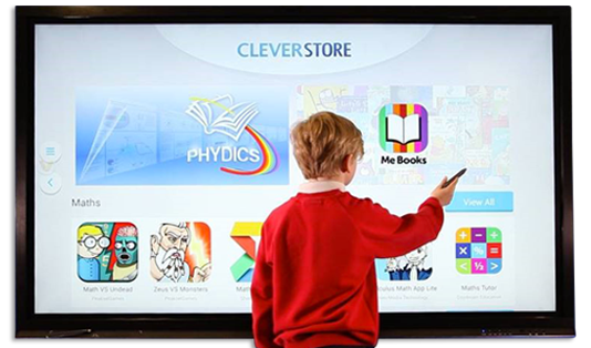 Interactief touchscreen Android CleverTouch