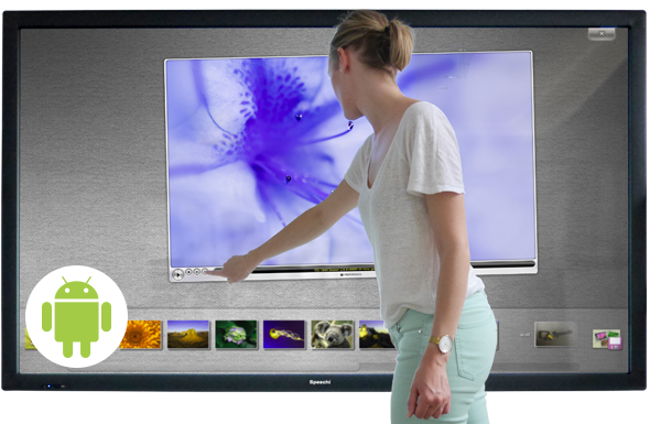 de werking van een touchscreen